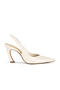 view 1 of 5 Lexi Mid Slingback Pump in Sugar White
