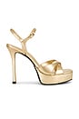 view 1 of 5 Maxine Platform Sandal in Platina