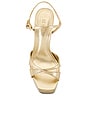 view 4 of 5 Maxine Platform Sandal in Platina