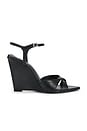 view 1 of 5 Maxine Wedge Sandal in Black