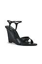 view 2 of 5 Maxine Wedge Sandal in Black