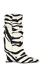 view 1 of 5 Siena Slouch Boot in Zebra Print