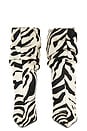 view 4 of 5 Siena Slouch Boot in Zebra Print
