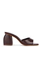 view 1 of 5 Leena Sandal in Root Brown