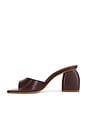 view 5 of 5 Leena Sandal in Root Brown