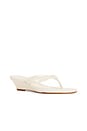 view 2 of 5 SANDALIA ROSLYN WEDGE in Sugar White