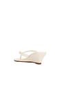 view 3 of 5 SANDALIA ROSLYN WEDGE in Sugar White