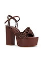 view 2 of 5 Kalina Platform Sandal in Root Brown