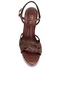 view 4 of 5 Kalina Platform Sandal in Root Brown