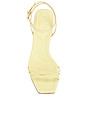 view 4 of 5 Haven Bamboo Sandal in New Yellow