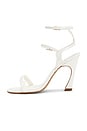 view 5 of 5 Carly Sandal in White
