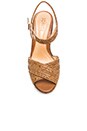 view 4 of 5 Aileen Platform Sandal in Bamboo