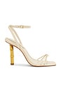 view 1 of 5 Haven Bamboo Sandal in Egg Shell