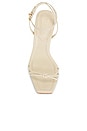 view 4 of 5 Haven Bamboo Sandal in Egg Shell