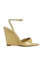 view 1 of 5 Elodie Wedge Sandal in Ecru Olive