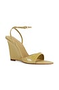 view 2 of 5 Elodie Wedge Sandal in Ecru Olive