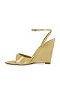 view 5 of 5 Elodie Wedge Sandal in Ecru Olive