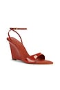 view 2 of 5 Elodie Wedge Sandal in Sunset Ochre
