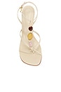 view 4 of 5 SANDALES AMBER in Egg Shell
