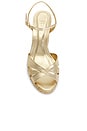 view 4 of 5 Keefa Raffia Sandal in Platinum
