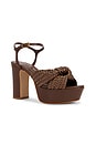 view 2 of 5 Marbella Platform Sandal in Desert Brown