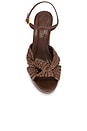 view 4 of 5 Marbella Platform Sandal in Desert Brown