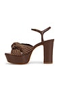 view 5 of 5 Marbella Platform Sandal in Desert Brown