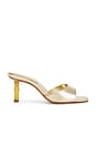 view 1 of 5 Leena Bamboo Sandal in Platina