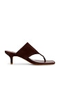 view 1 of 5 SANDALES SAGE MID STILETTO in Root Brown