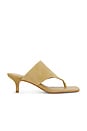 view 1 of 5 Sage Mid Stiletto Sandal in Ecru Olive