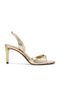 view 1 of 5 SANDALIA SCARLETT SLINGBACK MID in Platina