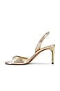 view 5 of 5 SANDALIA SCARLETT SLINGBACK MID in Platina
