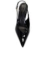 view 4 of 5 Siena Buckle Slingback Pump in Black