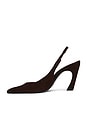 view 5 of 5 TACÓN LEXI SLINGBACK in Maplewood Suede