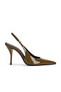 view 1 of 5 Liora Slingback Pump in Dried Olive