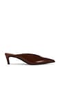 view 1 of 5 TACÓN LOREN MID MULE in Warm Toffee