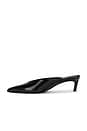 view 5 of 5 TACÓN LOREN MID MULE in Black