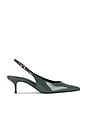 view 1 of 5 ESCARPIN LIORA MID SLINGBACK in Myrtle Green