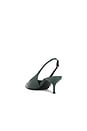 view 3 of 5 ESCARPIN LIORA MID SLINGBACK in Myrtle Green
