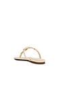 view 3 of 5 Cordelia Flat Sandal in Egg Shell