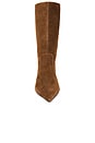 view 5 of 5 BOTTINES LEXI MID SLOUCH  in Pecan Brown Suede