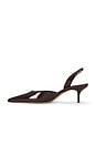 view 6 of 5 Paola Mid Slingback Pump in Root Brown