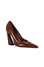view 2 of 5 Lexi Block Pump in Warm Toffee