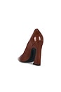 view 4 of 5 Lexi Block Pump in Warm Toffee