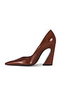 view 6 of 5 Lexi Block Pump in Warm Toffee