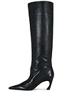 view 6 of 5 Lexi Mid Slouch Boot in Black