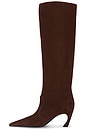 view 6 of 5 Lexi Mid Slouch Boot in Root Brown Suede
