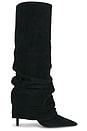 view 1 of 5 Mikki Up Cloak Boot in Black Suede