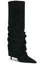view 2 of 5 Mikki Up Cloak Boot in Black Suede