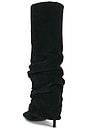 view 4 of 5 Mikki Up Cloak Boot in Black Suede